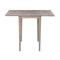 International Concepts Rectangle Small Dropleaf Table, Washed Gray Taupe, 20.6 W, 36 L, 29 in H, Wood, Washed Gray Taupe T09-2236D - alternate 8